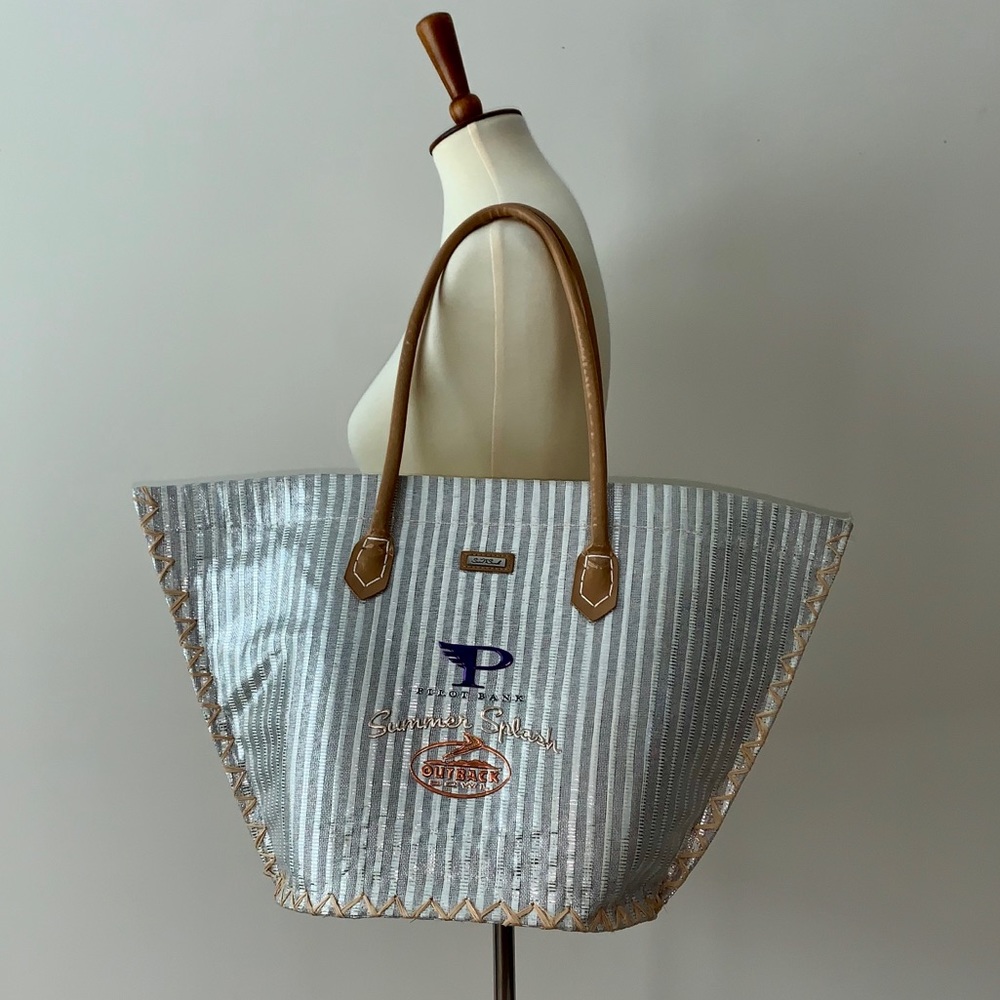 Summer Beach Bag with Zipper - Outback Bowl Summer Splash